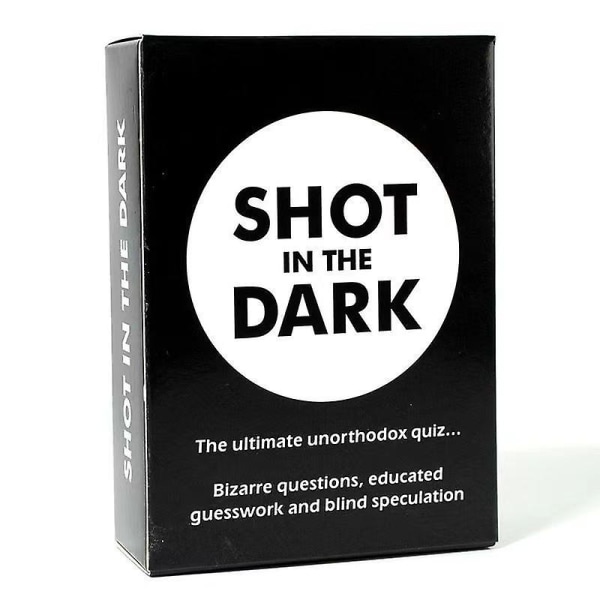 Shot In The Dark -lautapelijuhlapeli juomapeli