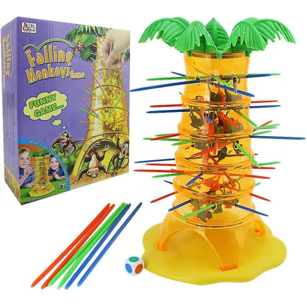 Monkey Alarm Barnlek Monkey Tree Climbing Game Monkey Alarm Game Familjespel Interaktiva Leksaker Barn Present