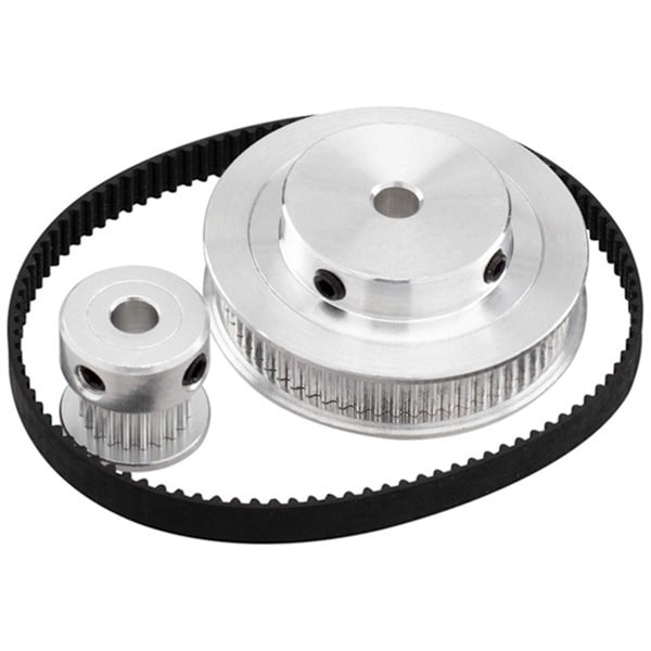 4ps Gt2 Synkronhjul 20&60 Tænder 5mm Boring Aluminium Timing Remskive