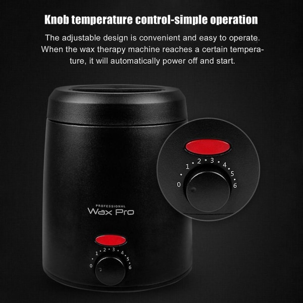 Wax Pro200 Wax Warmer Snabbuppvärmning Variabel temperaturkontroll Solid 200c Professionell elektrisk vaxmaskin Qinhai