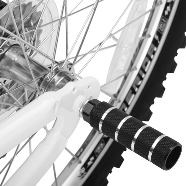 2 kappaletta yleismaailmallista alumiinista valmistettua polkupyörän jalkatukea BMX-tempputukea pyöräilytukia liukumattomat takajalkojen polkimet pyöräilypyörän lisävarusteet maastopyörään