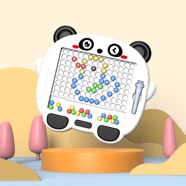 Magnetisk tegnebrett for barn Fargerik magnetisk skisseblokk for tegning Panda Style