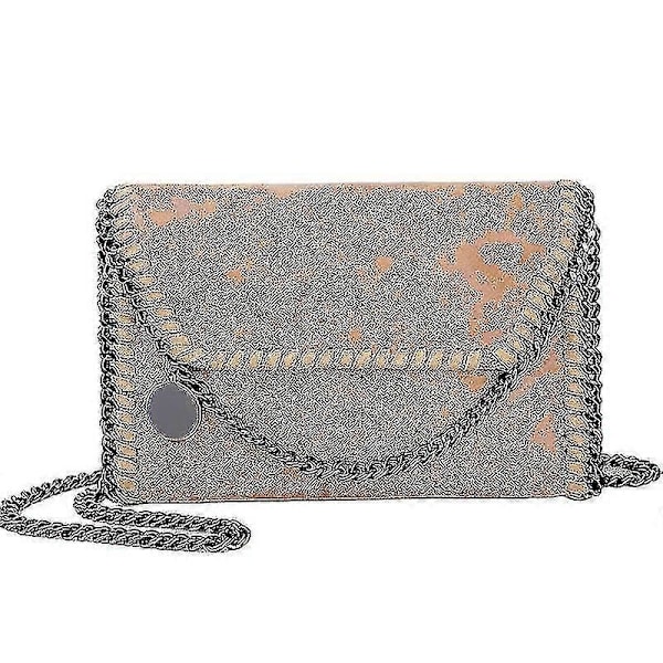 Damväskor Axelväska Messenger Väska Kedjeväska Clutch Väska khaki