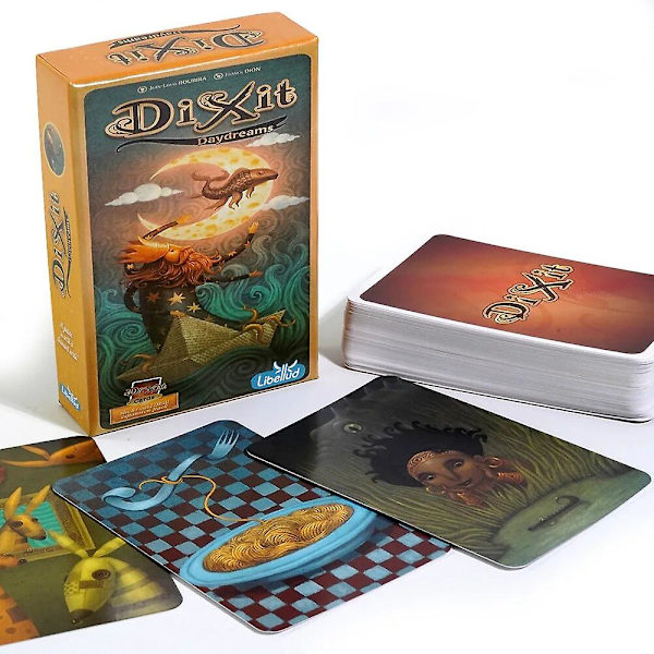 Dixit ja Dixit -laajennussarja -lautakorttipeli - Kaikki englanniksi - Dixit Daydreams