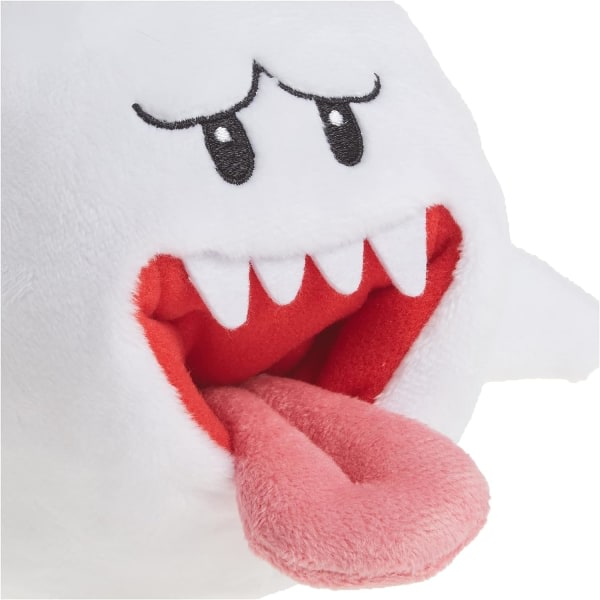 Super Mario All Star Collection 1428 Ghost Boo Stuffed Plys, 6"