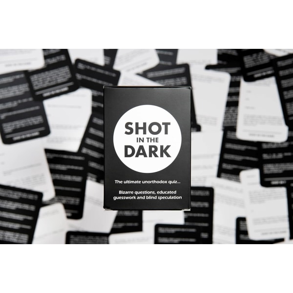 Shot in the Dark: The Ultimate Unorthodox Quiz Game | 2+ spillere | Voksne og barn