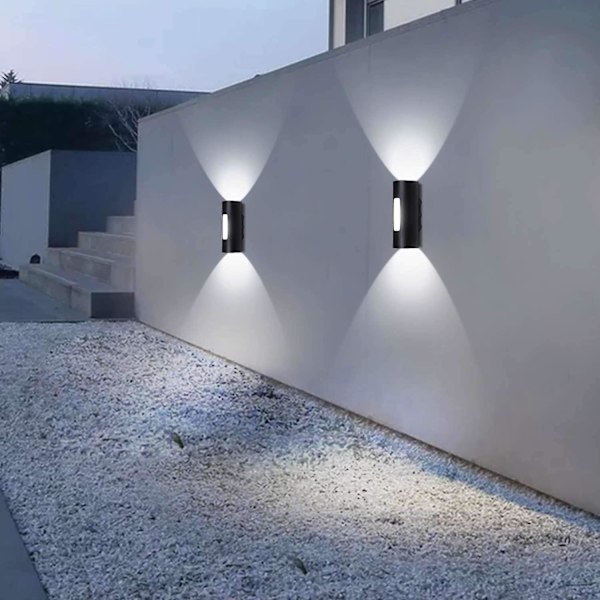 18w LED Ulkoseinävalaisin Vedenkestävä IP65 Moderni Metalli Ulkoseinälamppu Ulko-/sisävalaistus Pihalle Puutarhaan Terassille Lähelle Seinää Patio Villa Käytävä
