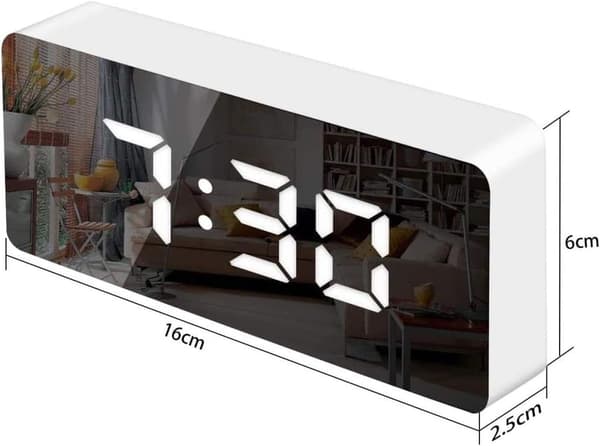 Herätyskello, 3\" LED-näyttö