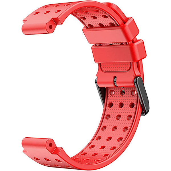 Ersättning för klockarmband i silikon för Garmin Approach S20 klockarmband med verktygssatser red