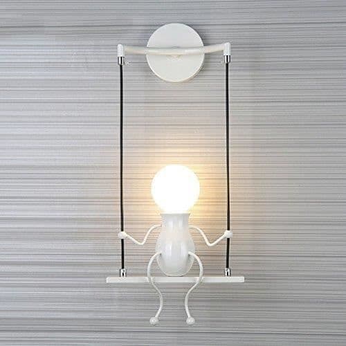 Væglampe - Conson - Moderne - Hvid - E27 - 60 Watt
