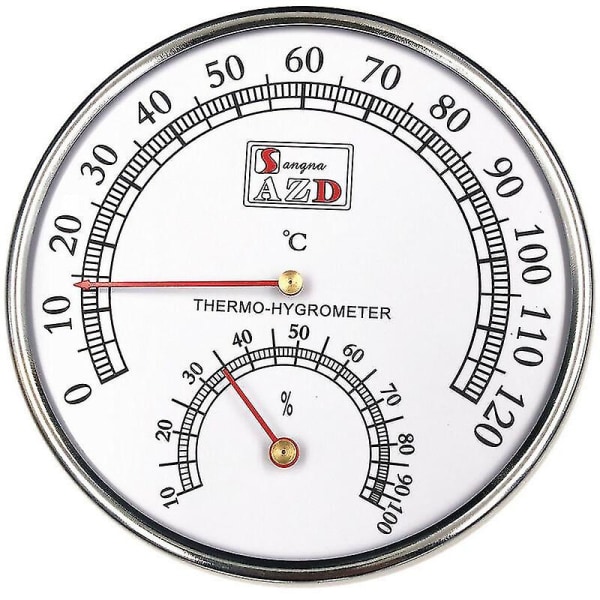 Sauna Room Thermometer Hygrometer, Celsius Meter Monitor For Workshops, Swimming Pool Hy