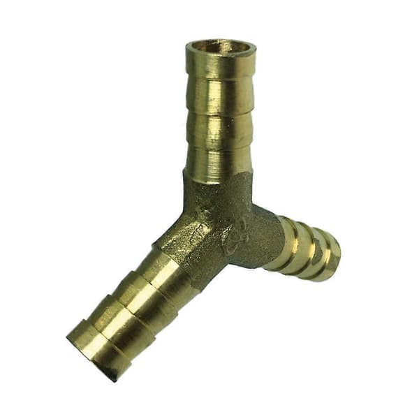 Y-stykke Messing Slangekobling 10mm