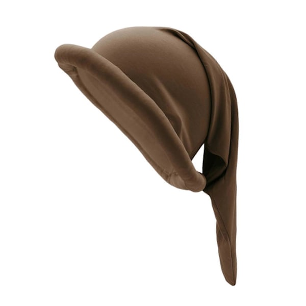 Jule-dverghatt, farget dvergkostymehatt, fuktavvisende og pustende hatt for julefest, dvergkostymer Dark Brown One size