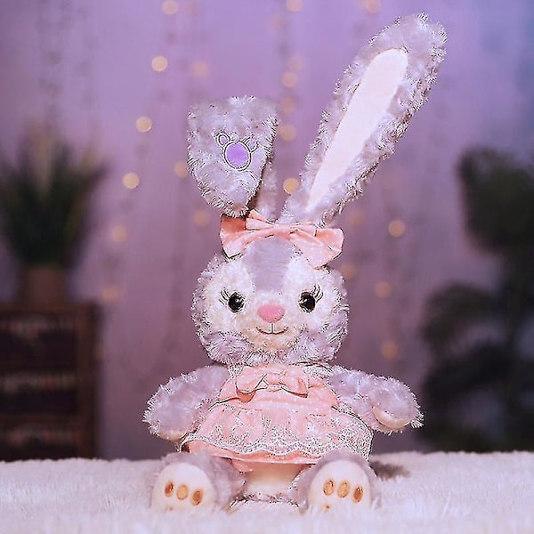 Stellar Doll Fällbara Kaninöron, Kanin Plyschleksak, Cartoon Cute Rabbit Ragdoll - Pink - 70CM