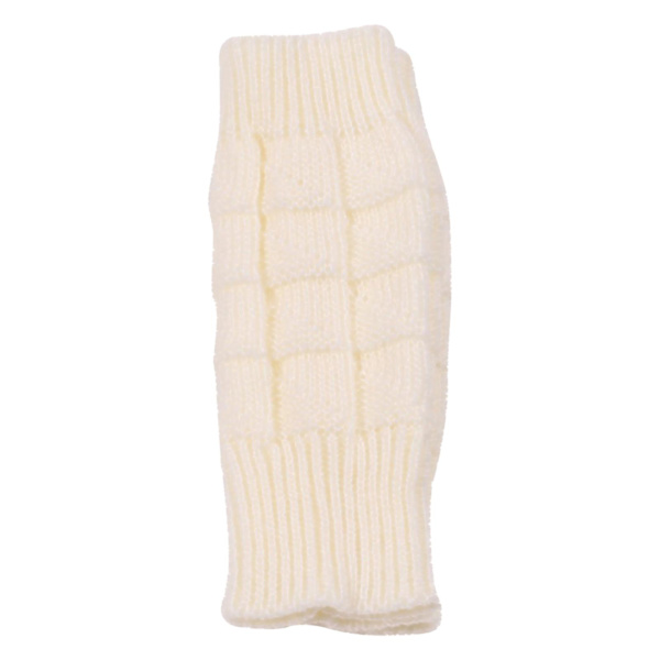 Kvinne Jente Strikket Arm Fingerless Hold Varme Vinterhansker Myk Varm Vott