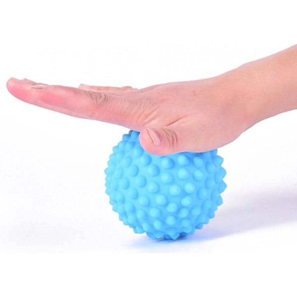 9 cm hard massasjeball for plantar fasciitt, dypvevsmassasje, muskelavlastning, triggerpunktmassasje, trening, yoga | for føtter, rygg