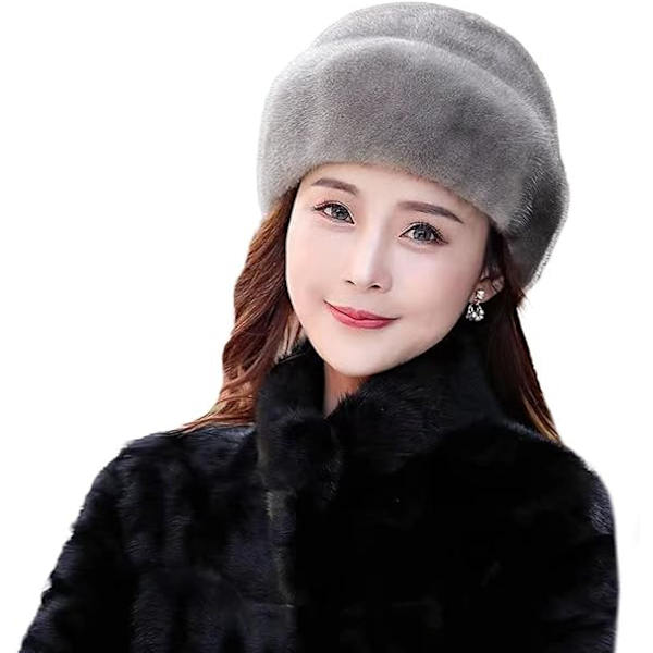 Kvinners Vinter Fluffy Fashionable Beanie