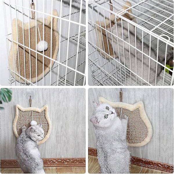Kattklös, Scratch Chat Kartong För Kattskrapa För Katter I Kartongskål I Kartongskrapa