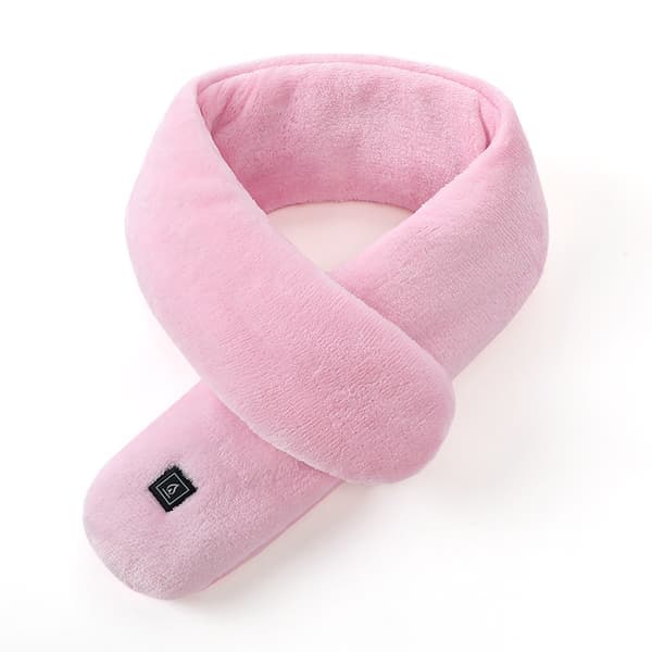 Elektrisk varmeskjerf sjal supervarmer vinter pink