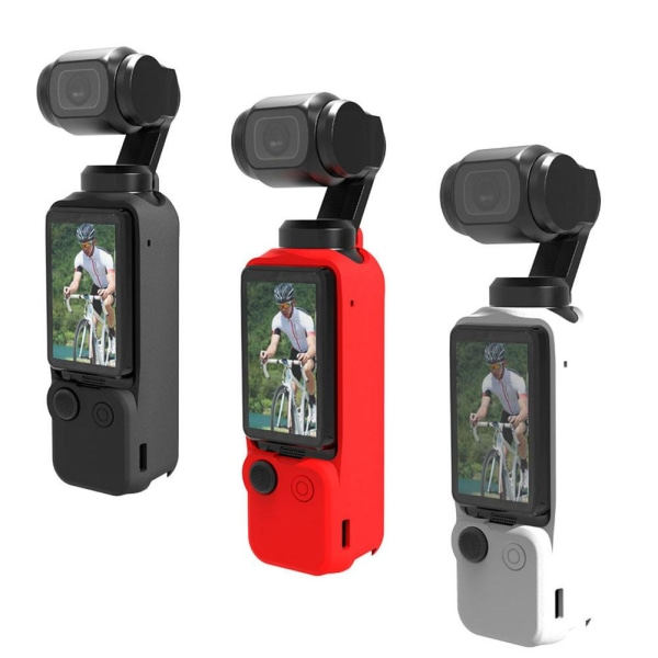 Mjukt fodral för DJI Osmo Pocket 3 Cover Silikonfodral C svart För DJI Osmo Pocket3