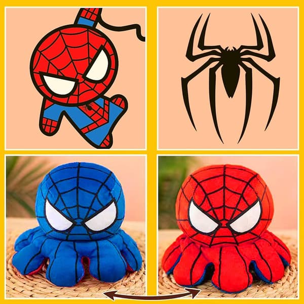 Vändbara Spiderman-leksaker, nyhetsplysch