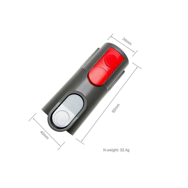 4 stk. Velegnet til støvsuger V6 V7 V8 V10 Slange Adapter 35mm til 32mm