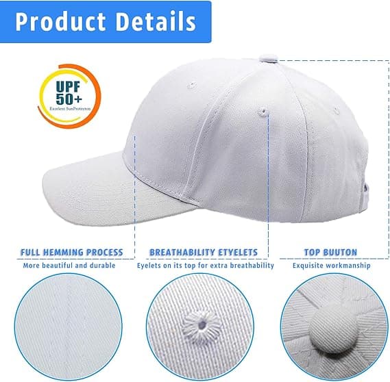 Baseballcaps for menn og kvinner