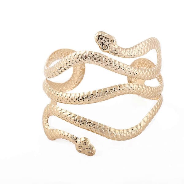 Multi Layer Coil Overarmsbånd Mansjett Armbånd for Jenter Arm Bangle Justerbar Silver