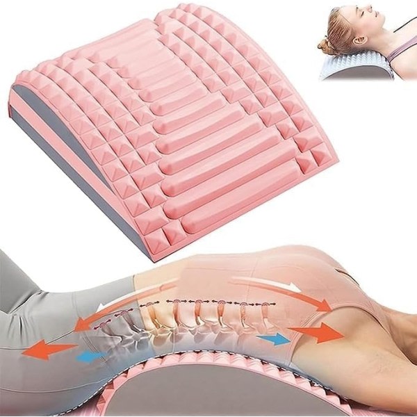 SELÄN BACK STRETCH - Venytä selkää selkäkipuja vastaan ​​Pink ROSA