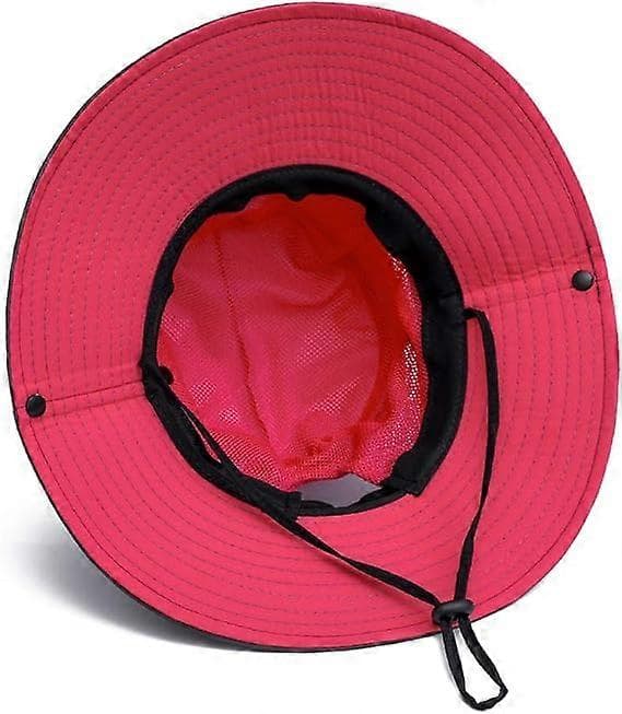 Solhatt med brem, fiskehatt med UV-beskyttelse