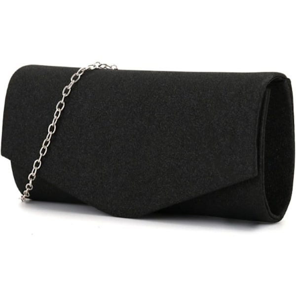 Naisten clutch-laukut, iltalaukut, glitterkirjekuorilaukut irrotettavalla ketjuhihnalla, käsilaukut, tyylikkäät olkalaukut