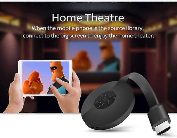 Cast til TV-en din i HD, Android Streaming Stick - Stream Youtube, Netflix