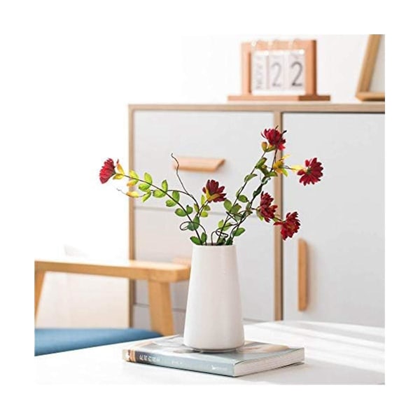 Hjem Keramisk vase Dekorasjon Dekorasjon Skjult Luo Keramisk blomsterarrangement Tørket blomst Lu Bao Mini Flower Device