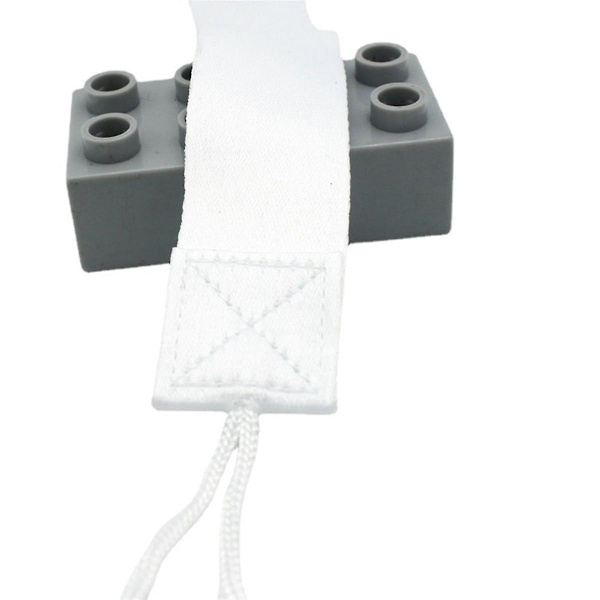 Tekstil Clip-on Fødevarekvalitet Sublimering Blank Universal Baby Med Clip, 30stk