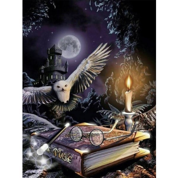 Timanttimaalaus 40x30 cm Velho Harry Potter Timanttimaalaus monivärinen