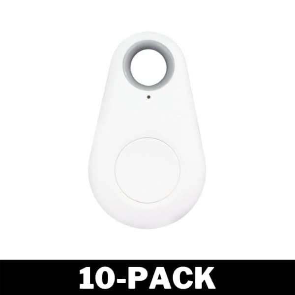 GPS Mini Tracker för Hund / Katt / Nycklar Vit -