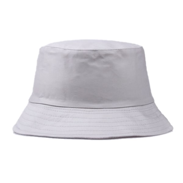Grå Fiskehatt Bucket Hat Beanie Hat grå en one size