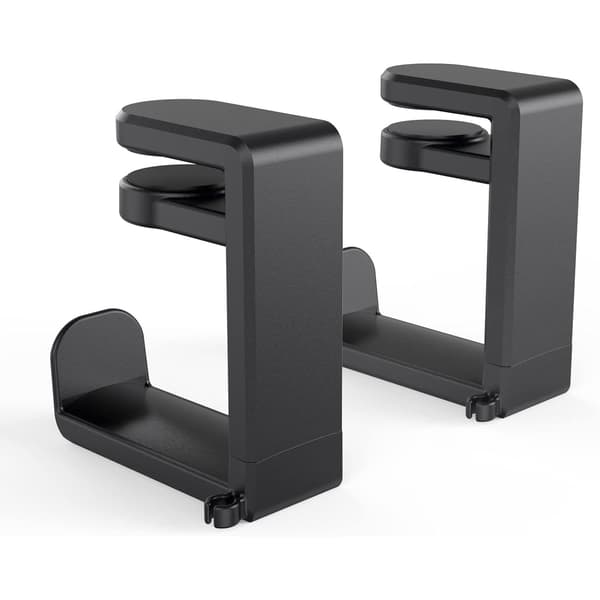 Justerbart hörlursställ: Hörlursställ Svart_2-pack