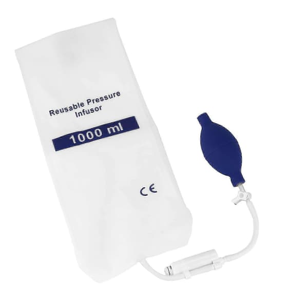 1000 ml genanvendelig pose med display infusionspumpe trykpose