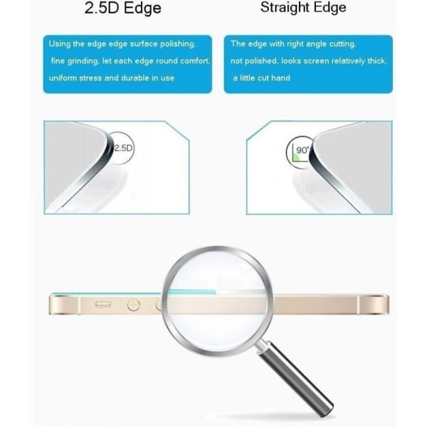 2-PAK Polar Vantage V2 HR Herdet Glass 0,2mm 9H 2,5D Transparent