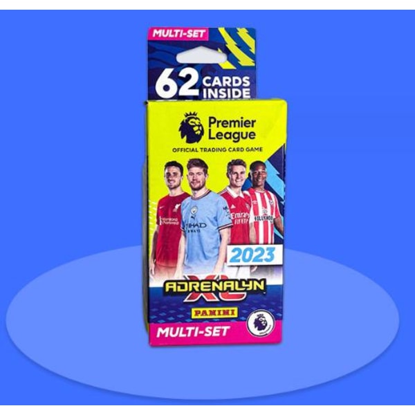 Panini Valioliigan tähtikorttipaketti - jalkapallotähtikortit Manchester Unitedin ympärillä - Pelikorttikirjan keräilykortit - 1 classic box