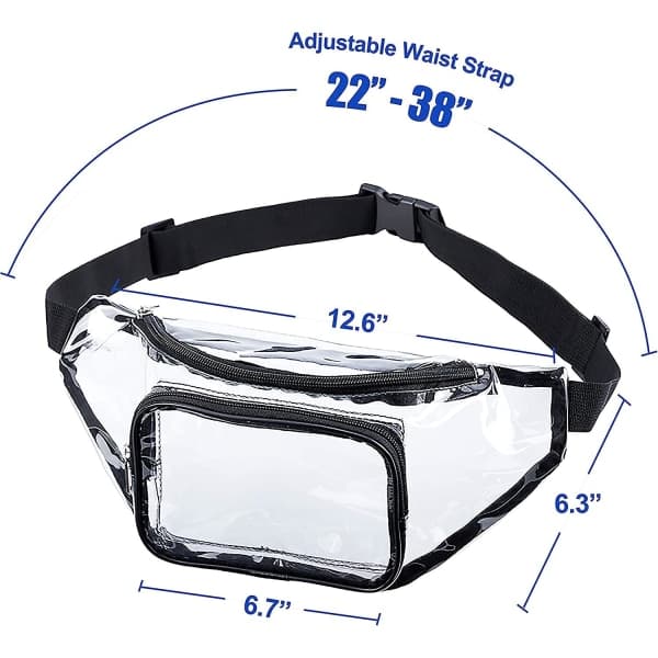 Bumbag midjeväska löparbälte, unisex midjeväska justerbart bälte