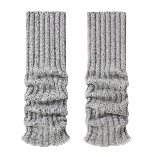 1 Pair Leg Warmers Socks   Fit High Stretchy Knitting Long-term Wearing Decorate Keep Warm Comfortable Women Extra Long Heavy Slouch Cotton H