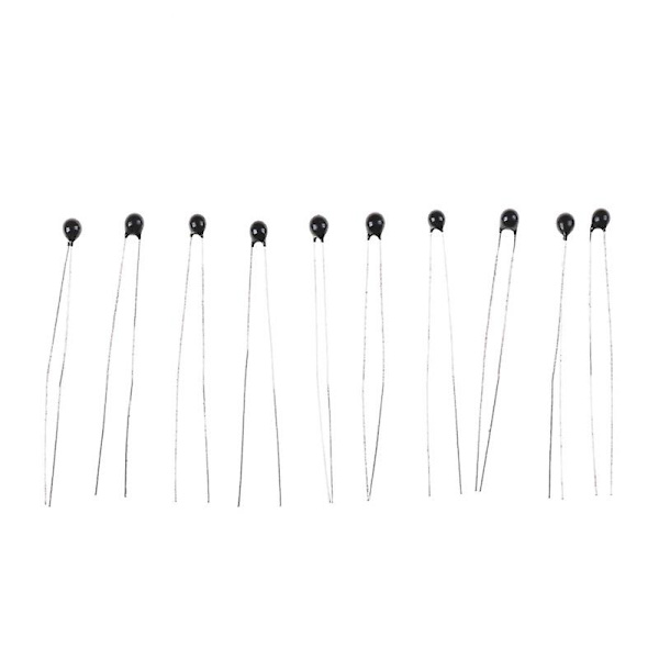 10 stk Termistor Temperatur Sensor Ntc-mf52-103/3435 10k Ohm 1%