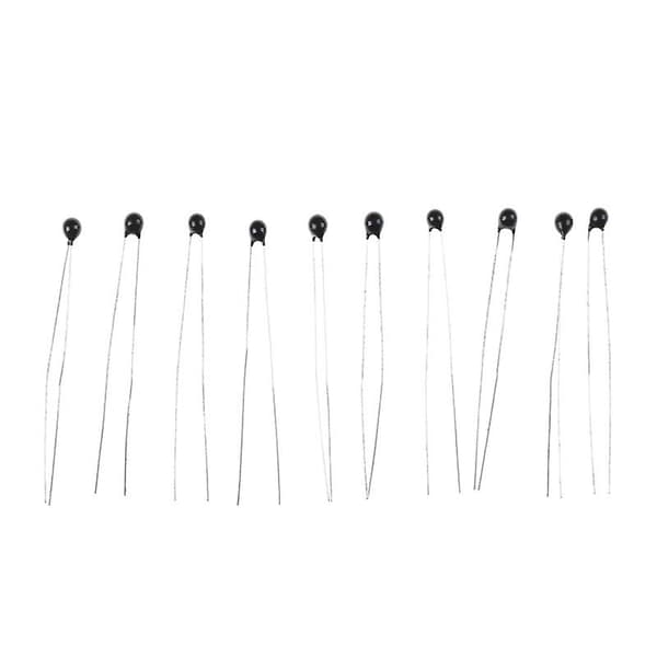 10 stk. termistor temperatursensor Ntc-mf52-103/3435 10k Ohm 1%