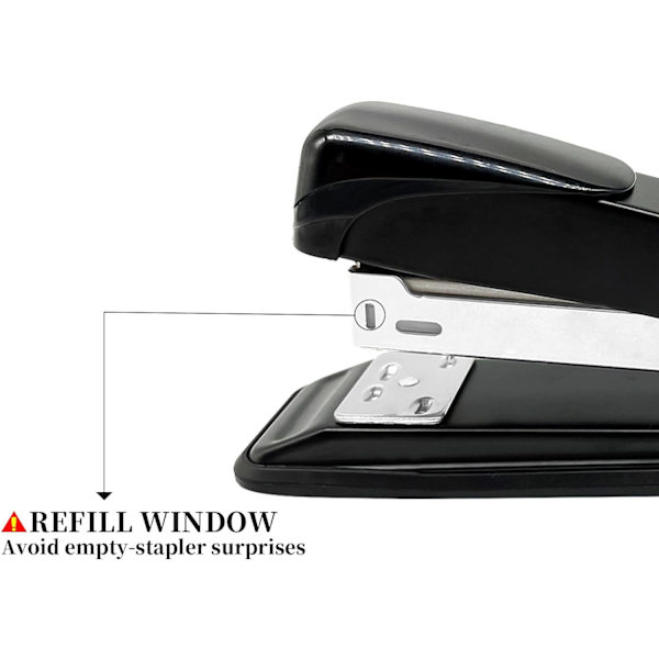 2-pack skrivbordsstapler 20 ark bärbar kapacitet stapeler lätt stapel basstapler liten stapeler hållbar metall skrivbordsstapler för hemmet