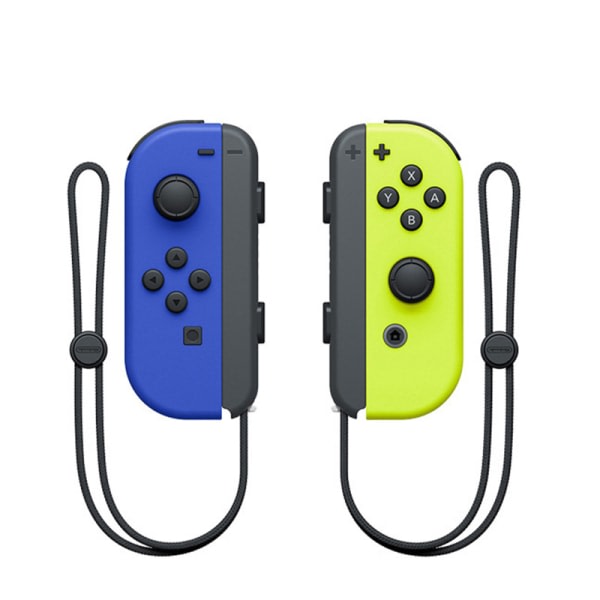 Til Nintendo switchJOYCON er kompatibel med originale fitness bluetooth controller NS spil venstre og højre små håndtag Left blue, right yellow