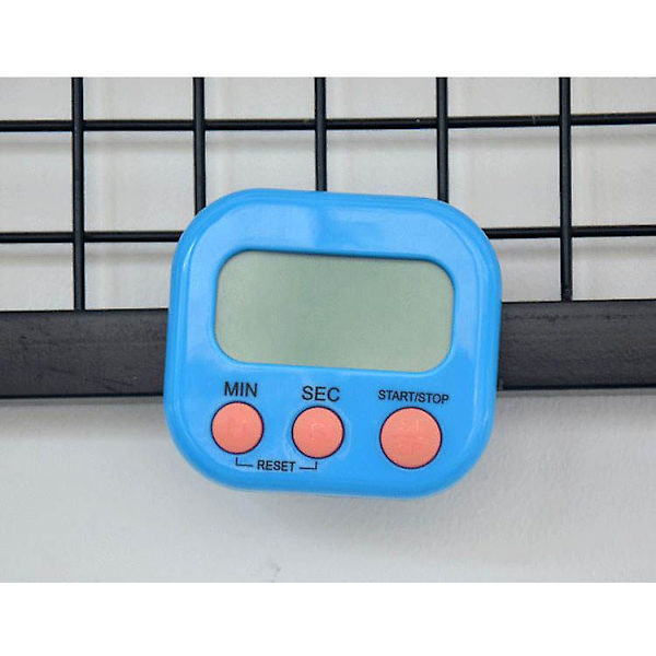 Magnetisk digital timer 4-pakke, for kjøkken, klasserom, matlaging, bad, spill