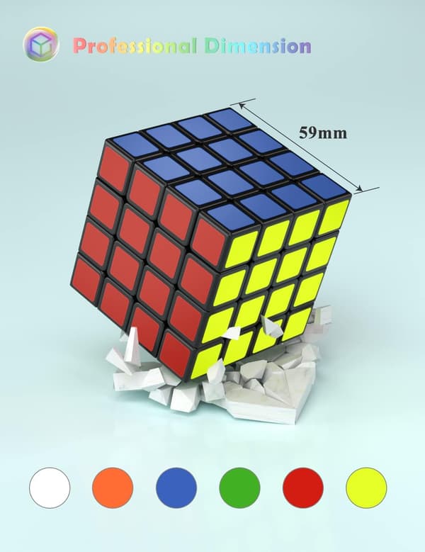 Speed Cube, Farger, (4x4x4)