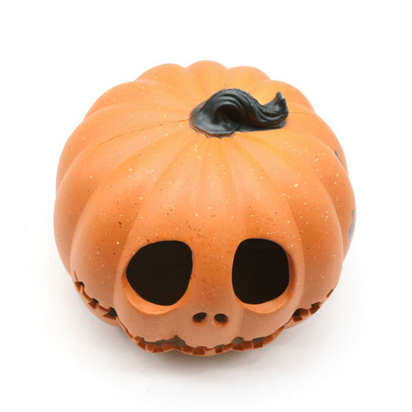 Halloween gresskarlys utendørs gresskarpynt oransje